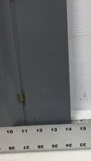 Square D QOC420L(F) 125 Amp 20 Space 120/240V Cover/Door 21" x 14 1/4"