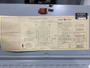 GE TL42-420C Mod 1 Indoor MLO enclosure 200-amp 42 space 208/120V 3 ph. 4 wire