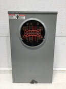 Milbank UC6079-XL-21-DEF Three Phase 20 Amp CT Rated Pre-Wired RL Meter Socket