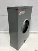 Milbank 200 Amp Single Phase Ringless Meter Enclosure with Bypass Lever