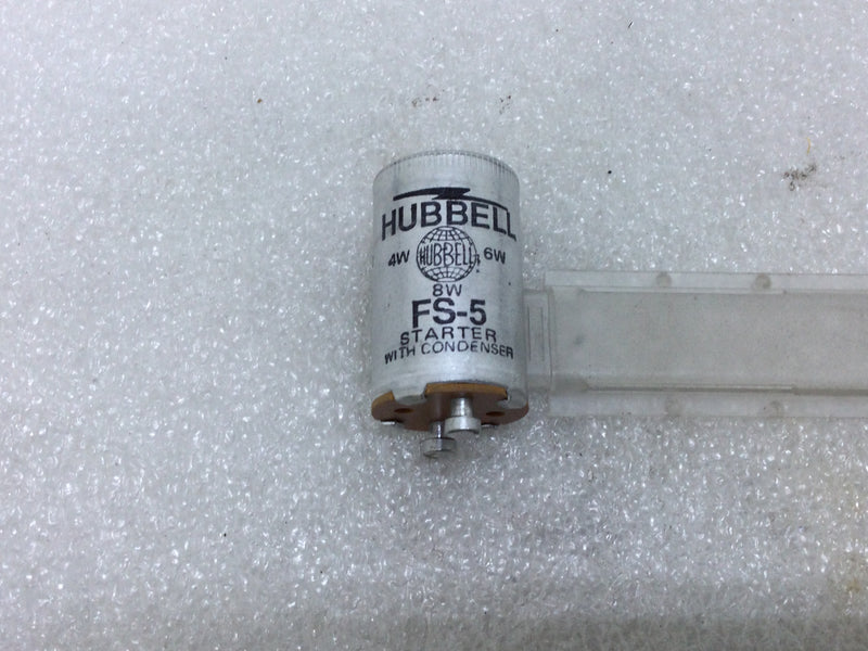 Hubbell FS-5 Starters 10 Neostart with Condenser For Fluorescent Lamp Starter