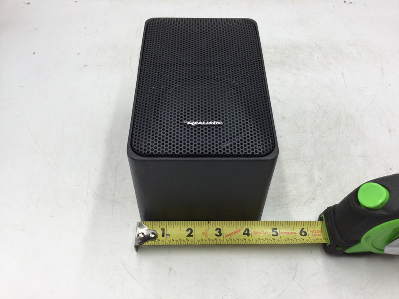 Realistic 40-2030C Minimus-7 Metal Cabinet Speaker System 40watt 8 Ohms 120-20,000Hz