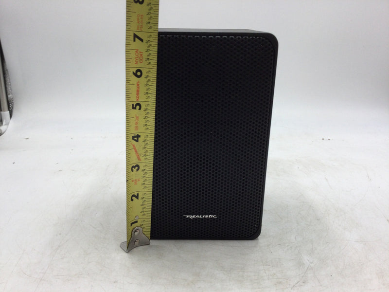 Realistic 40-2030C Minimus-7 Metal Cabinet Speaker System 40watt 8 Ohms 120-20,000Hz