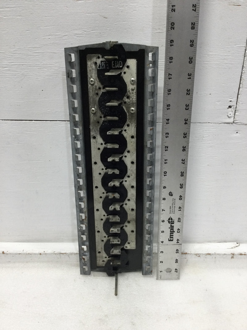 Challenger 17 Space/44 Circuit 120/240 VAC Load Center Guts Only 6" X 19"