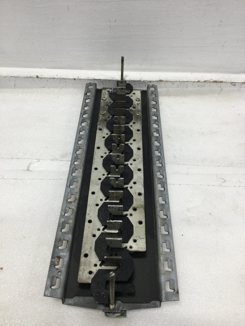 Challenger 17 Space/44 Circuit 120/240 VAC Load Center Guts Only 6" X 19"