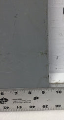 GE General Electric TG3223R Safety Switch Cover Only 100 Amp 240V Nema 3R 21" x 9 3/8"