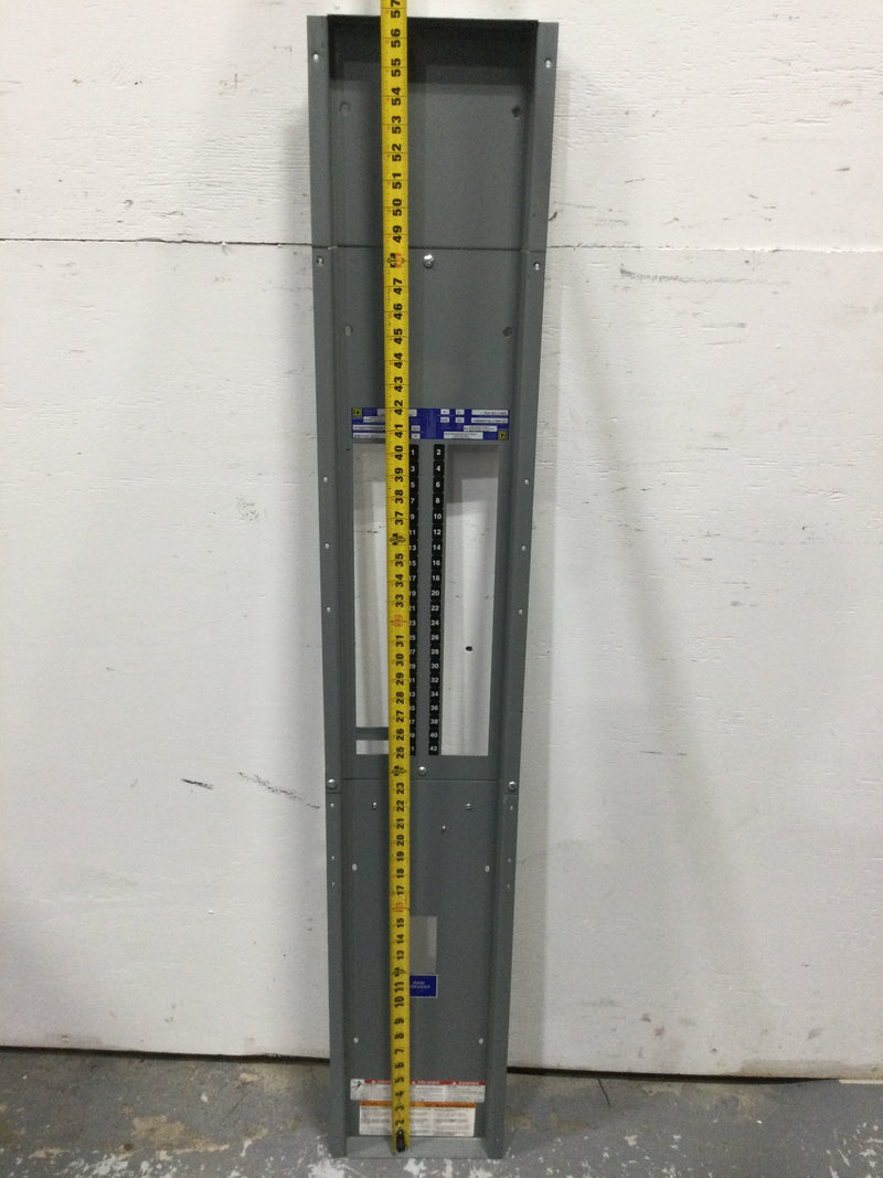 Square D NQOD Deadfront 42 space - compatible with MHC62S NEMA 1 Surface Mounting Panelboard Enclosure Front 57" x 9 1/2"