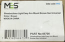 MES Shoebox/ Area Light Easy Arm Mount Bronz3e Gen Universal, Part Number 05700