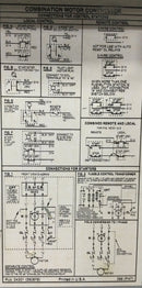 Cutler-Hammer ECN1611AAC 30 Amp 3PH 120V Combination w/AN16DNO Motor Starter