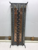 Siemens G4040ML1200CU 20 Space/40 Circuit 200 Amp 120/240 VAC Load Center Copper Buss Guts Only 9" X 24"