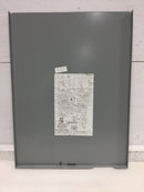 General Electric TSMR815CSFLFMG 150 Amp 8 Space 120/240V Panel 19 1/4" x 14 3/8"