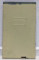 FPE Federal Pacific 104-12 NI 100 Amp 120/240v 1 Phase 3 Wire Enclosed Panelboard 12 1/2" x 7 1/2"