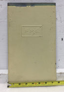 FPE Federal Pacific 104-12 NI 100 Amp 120/240v 1 Phase 3 Wire Enclosed Panelboard 12 1/2" x 7 1/2"