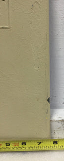 FPE Federal Pacific 104-12 NI 100 Amp 120/240v 1 Phase 3 Wire Enclosed Panelboard 12 1/2" x 7 1/2"