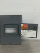 Square D QO4-8M60DS-GP 8 Space 60A 120/240V 1 Phase 3 Wire QO Load Center Cover 12 3/4" x 9"