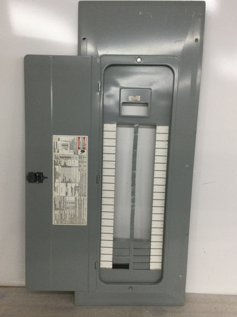 Eaton/Cutler-Hammer BRP40NC200 200 Amp Max 120/240V 40 Spaces 80 Circuits 1 Phase 3-Wire Panel Cover with Main 40" x 15 3/8"