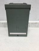 RPP GPWRB50 50 Amp 120/240V Single Phase 3 Pole 4 Wire Generator Power Inlet Box