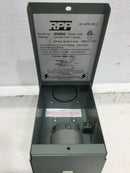 RPP GPWRB50 50 Amp 120/240V Single Phase 3 Pole 4 Wire Generator Power Inlet Box