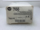 Allen-Bradley Bulletin 700 Type PT Pneumatic Time Delay Series B Cat. No 700-PT