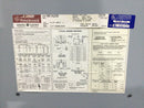 GE General Electric AQF3422SB 225 Amp 208Y/120 3 Phase 4 Wire 42 Space Panelboard 49" x 20"