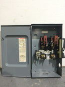 Square D D224NRB 200 Amp 240VAC Fusible Disconnect Single Phase Nema3R Series E3