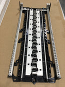 ABB PAM4020PA 200 Amp 40 Space 120/240 VAC MB Load Center Guts Only 10" X 24"