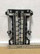 ABB PAL2412PA 125 Amps 24 Space 120/240 VAC MLO Load Center Guts Only 10" X 16"