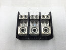 Ilsco PDB-14-500-3 3 Pole Distribution Block 1 Port Line Side, 4 Ports Load Side
