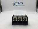 Ilsco PDB-14-500-3 3 Pole Distribution Block 1 Port Line Side, 4 Ports Load Side