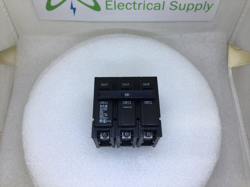 Eaton/Cutler Hammer BR330 30 Amp 3 Pole 240V Circuit Breaker