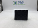 Ilsco PDB-14-500-3 3 Pole Distribution Block 1 Port Line Side, 4 Ports Load Side