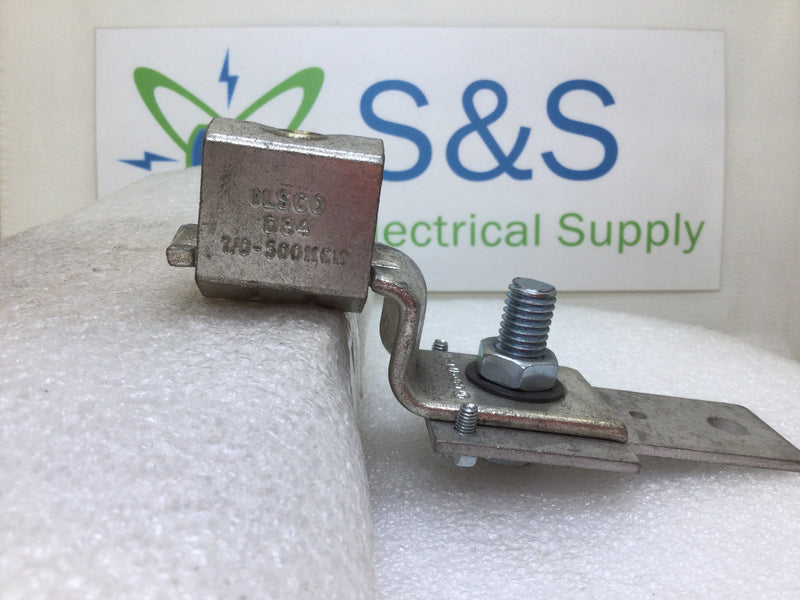 Ilsco SLU-400/D84 1/0-500MCM Offset Tongue Mechanical Lug Connector