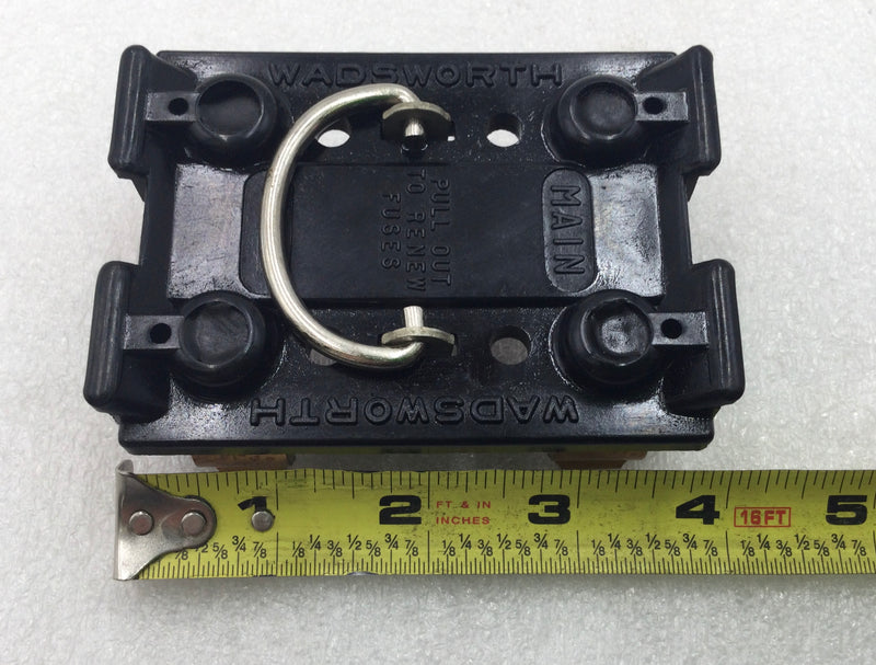 Wadsworth 8038-31 30 Amp 2 Pole 120/240V Main Fuse Pullout