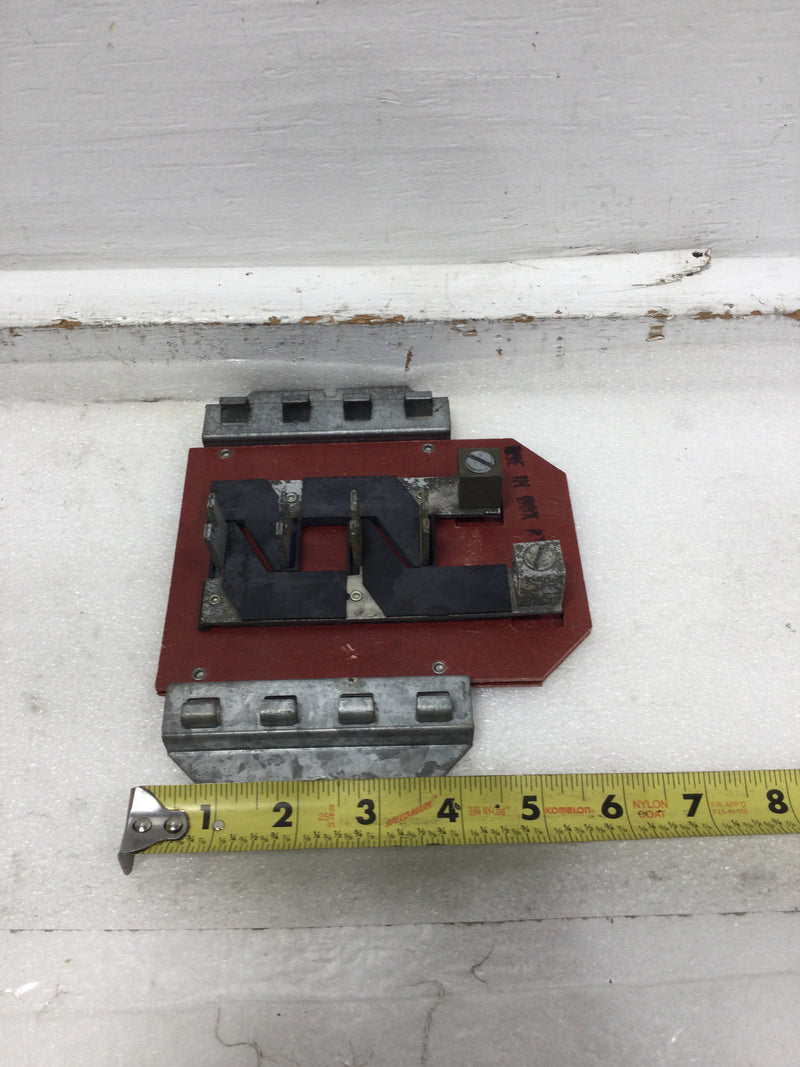 ITE 4 Space Single Phase 60 Amp 120/240 VAC Load Center Guts Only 7" X 6"