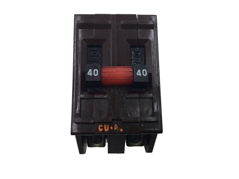 Wadsworth A240NI 40 Amp 2 Pole 120/240V Type A Circuit Breaker