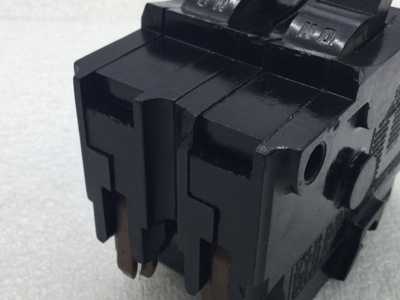 FPE NA215 15 Amp 2 Pole 120/240V Stab-Lok Circuit Breaker - Cosmetic Flaw