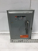 Federal Pacific 1336R Nema 3R 30 Amp 3 Pole 600 VAC 20 HP Fusible Safety Switch