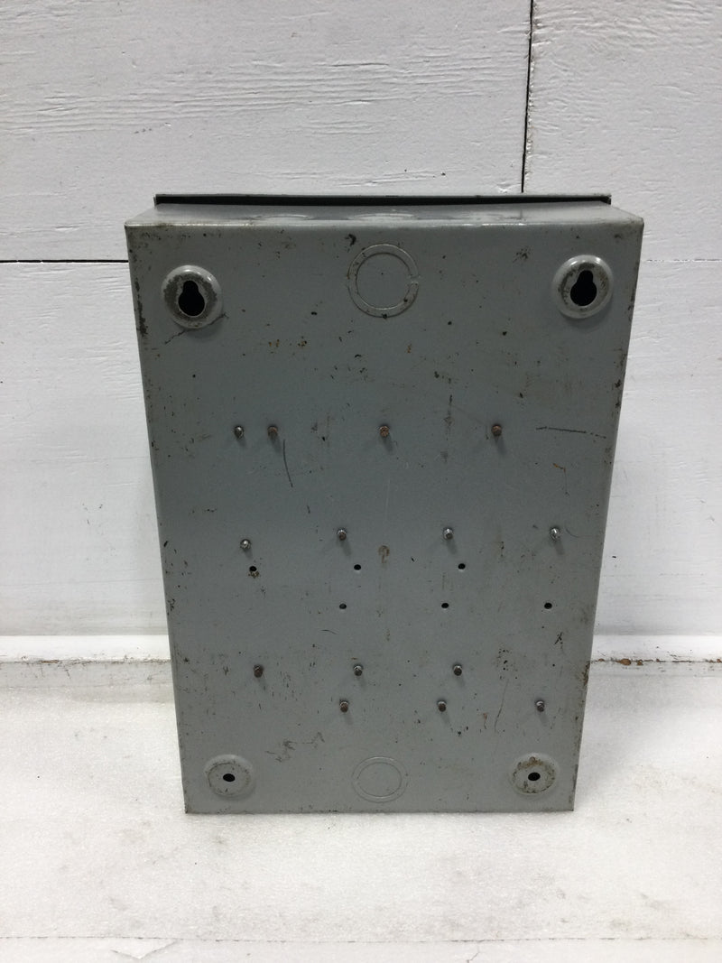 Federal Pacific 1336R Nema 3R 30 Amp 3 Pole 600 VAC 20 HP Fusible Safety Switch