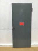 Square D SC3042M200PS 30 Space Load Center Cover/Door Only 13.5" X 31.5"