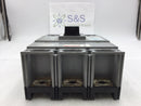 Siemens FXD63B600 3 Pole 600 Amp 600VAC Sentra Series Type FXD6-A Circuit Breaker