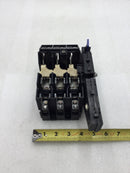 Square D D322NRB 60 Amp 3 Pole 120/240V Fusible Safety Switch Guts Only 5" X 7"