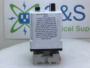Eaton TMR6X00120 Time Delay Relay w/ Base - Faded Label