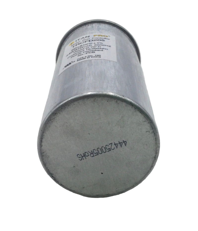 Titan TRCFD205 20+5MFD+5% 370/440V Motor Run Dual Capacitor