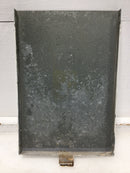 Walker Electric Nema 3R Fuse Pullout Panel Cover w/Latch 14 1/4" x 9 7/8"- Flaw