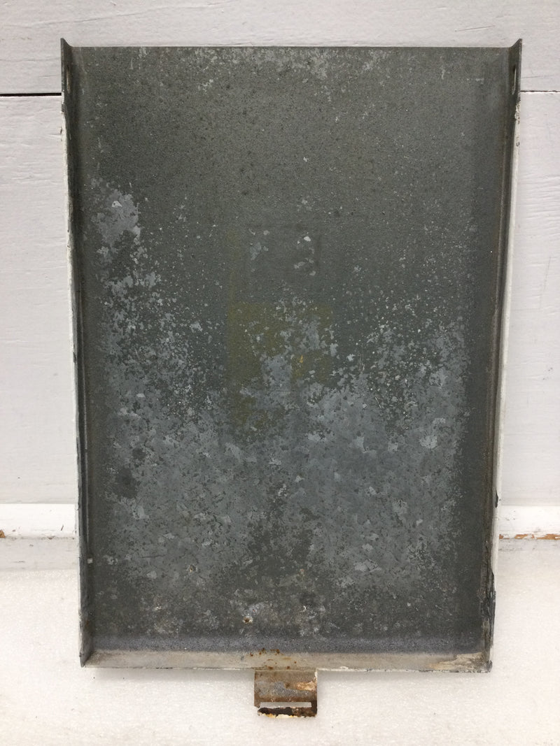 Walker Electric Nema 3R Fuse Pullout Panel Cover w/Latch 14 1/4" x 9 7/8"- Flaw