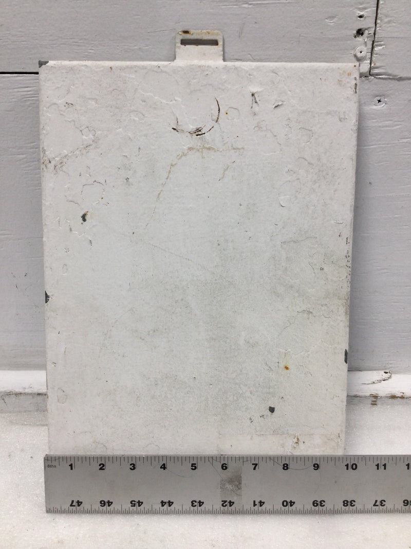 Walker Electric Nema 3R Fuse Pullout Panel Cover w/Latch 14 1/4" x 9 7/8"- Flaw