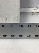 Walker Electric Nema 3R Fuse Pullout Panel Cover w/Latch 14 1/4" x 9 7/8"- Flaw