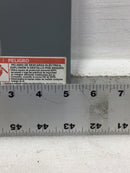 Square D QO2-4L70S 70 Amp 2 Space 240V Cover Only 9 5/8" x 5"