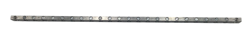 24 Position 4-14 AWG 120/240V Grounding Bar 20 1/2" x 5/8"
