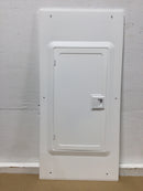 Leviton 070-LDC20 20 Space Panel Cover/Door Only w/Main Breaker Slot 15.5" X 32"